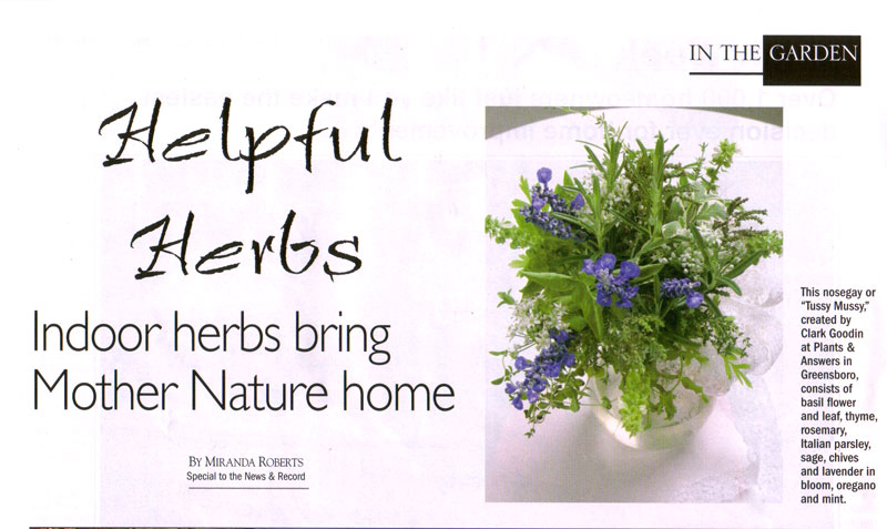 News and Record Article Part 1